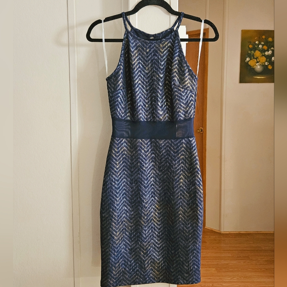 Shimmer Bodycon Dress